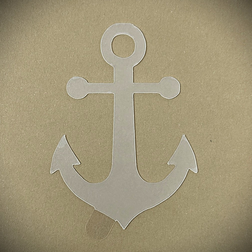 Tanning Sticker Anchor Cutout