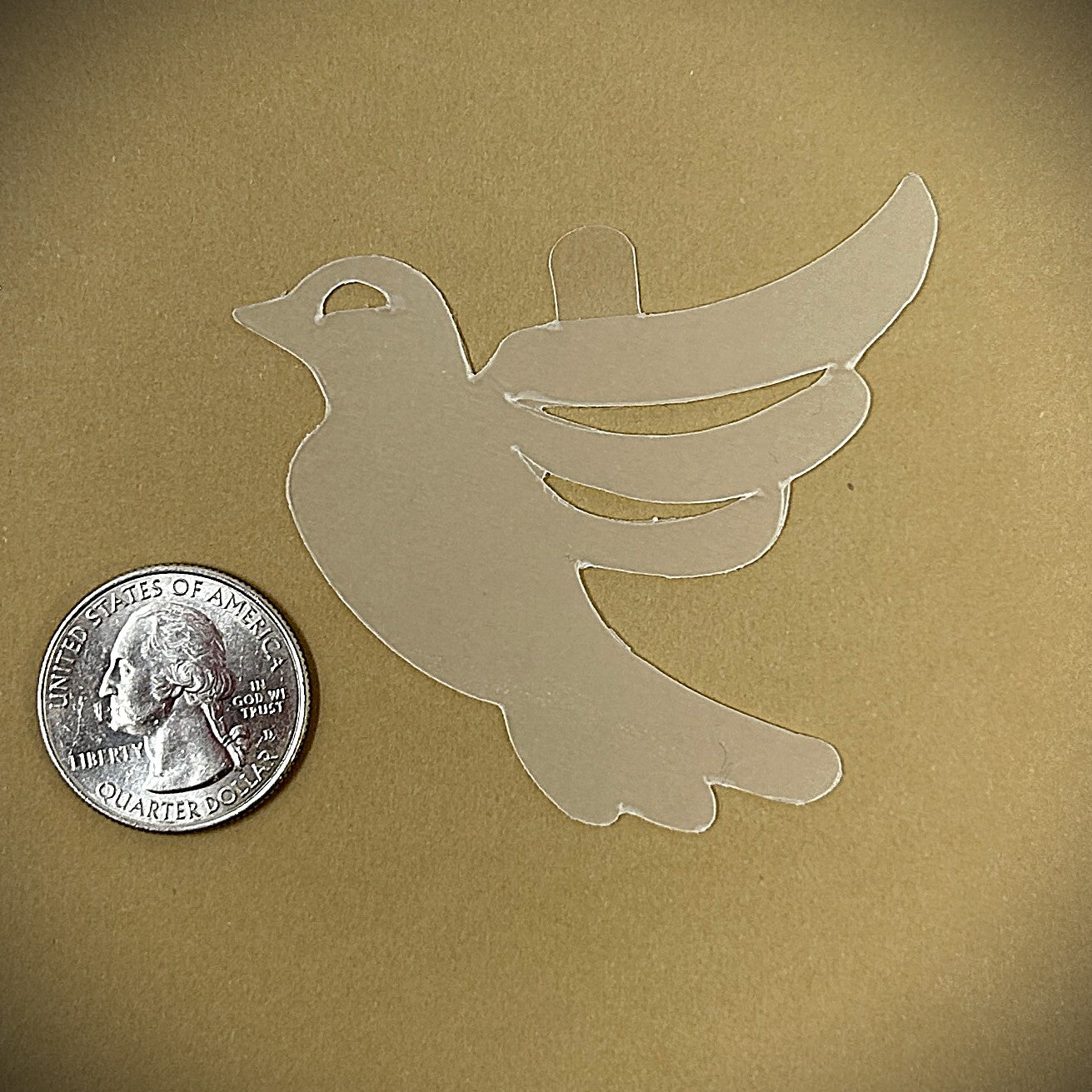 Tanning Sticker Bird Cutout