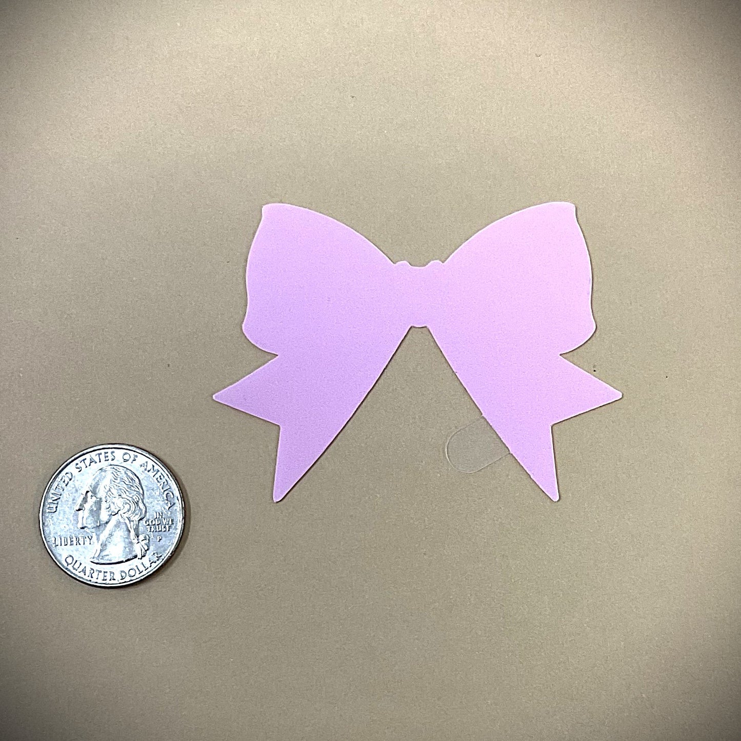 Tanning Sticker Bow Cutout