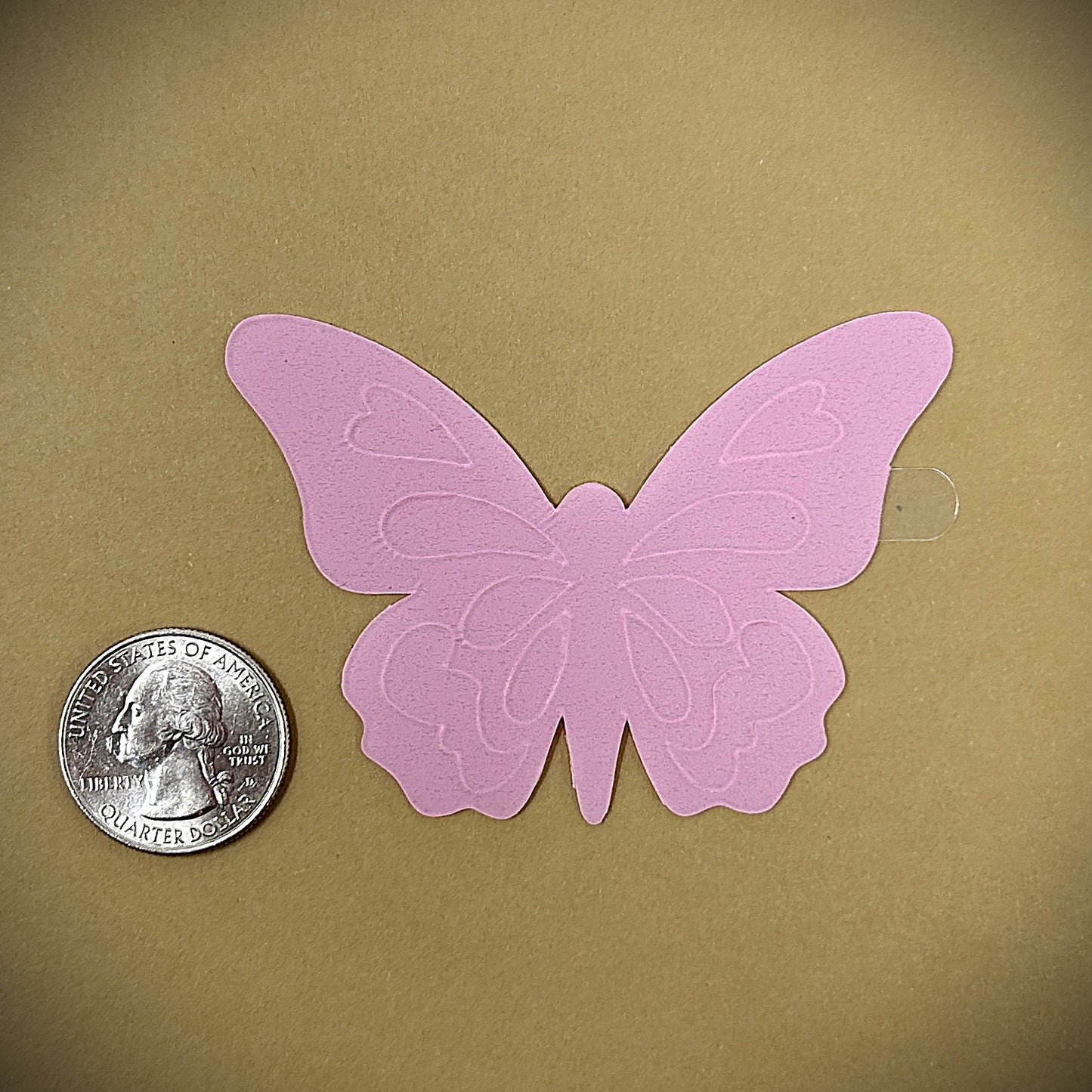 Tanning Sticker Butterfly Cutout