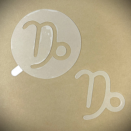 Tanning Sticker Capricorn Cutout