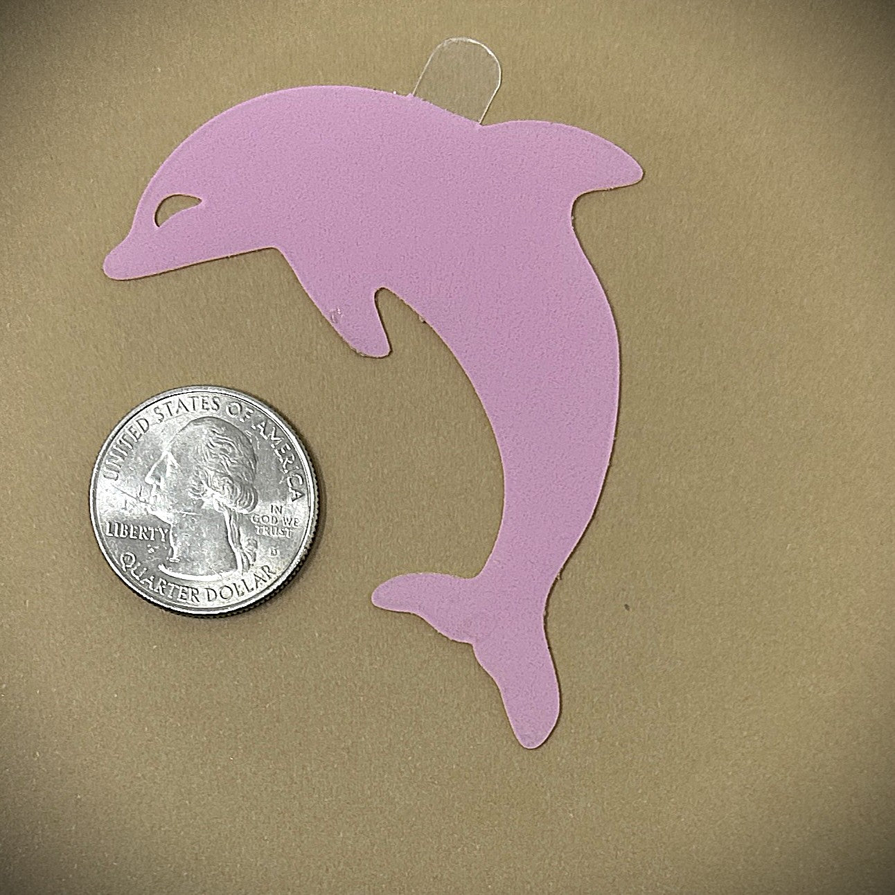Tanning Sticker Dolphin Cutout