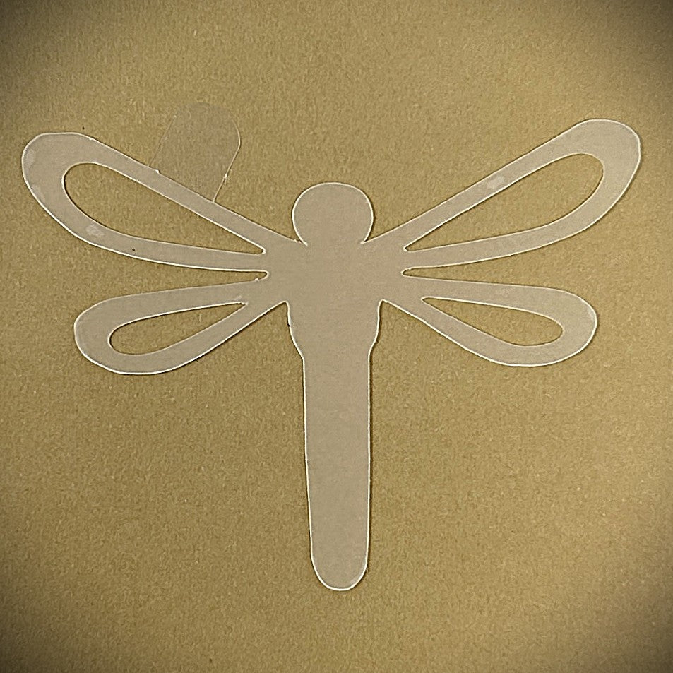 Tanning Sticker Dragonfly Cutout