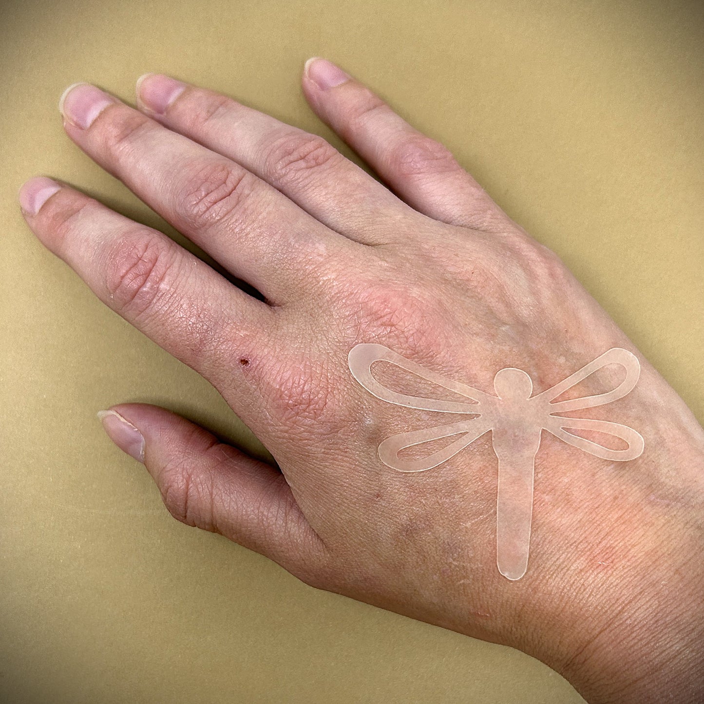 Tanning Sticker Dragonfly Cutout