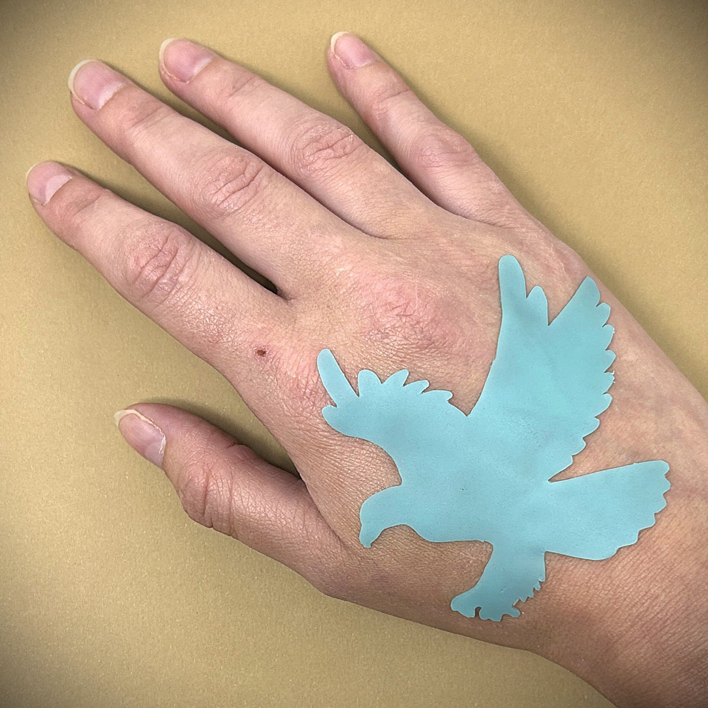 Tanning Sticker Eagle Cutout