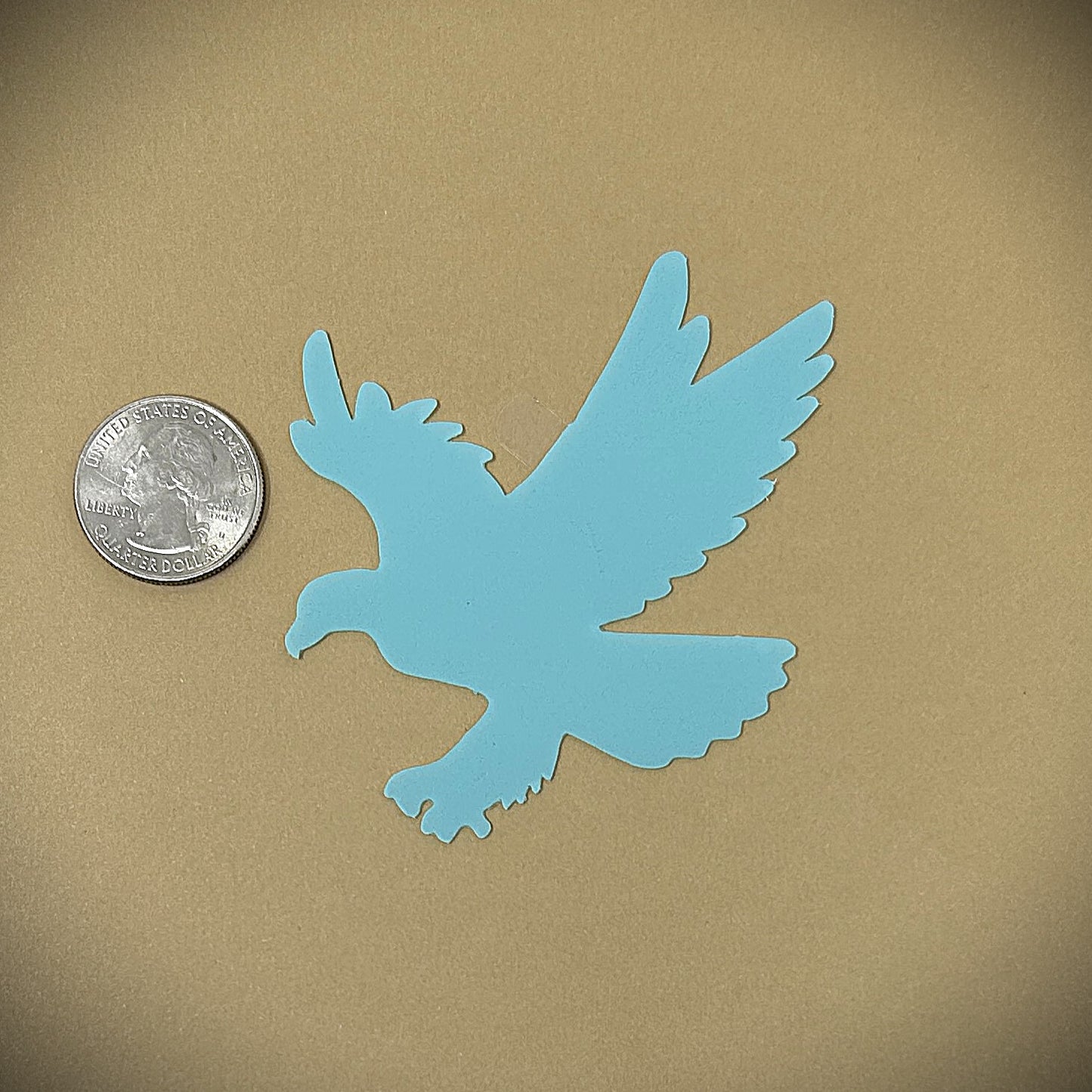 Tanning Sticker Eagle Cutout