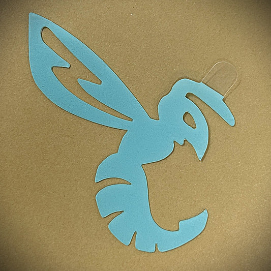 Tanning Sticker Hornet Cutout