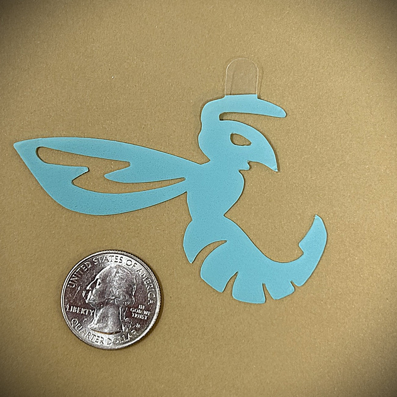 Tanning Sticker Hornet Cutout