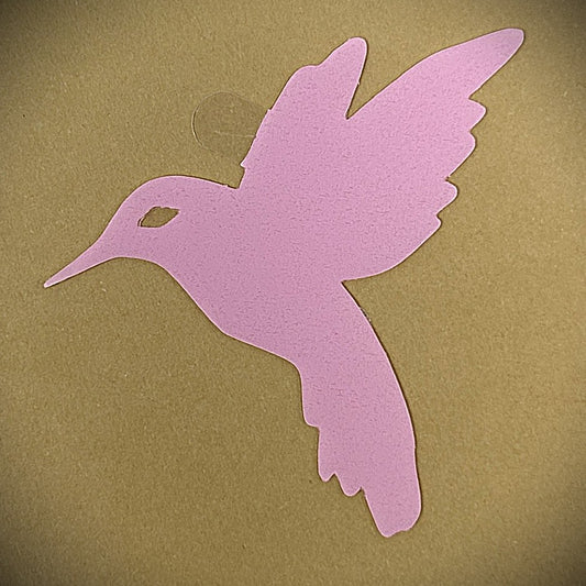 Tanning Sticker Hummingbird Cutout