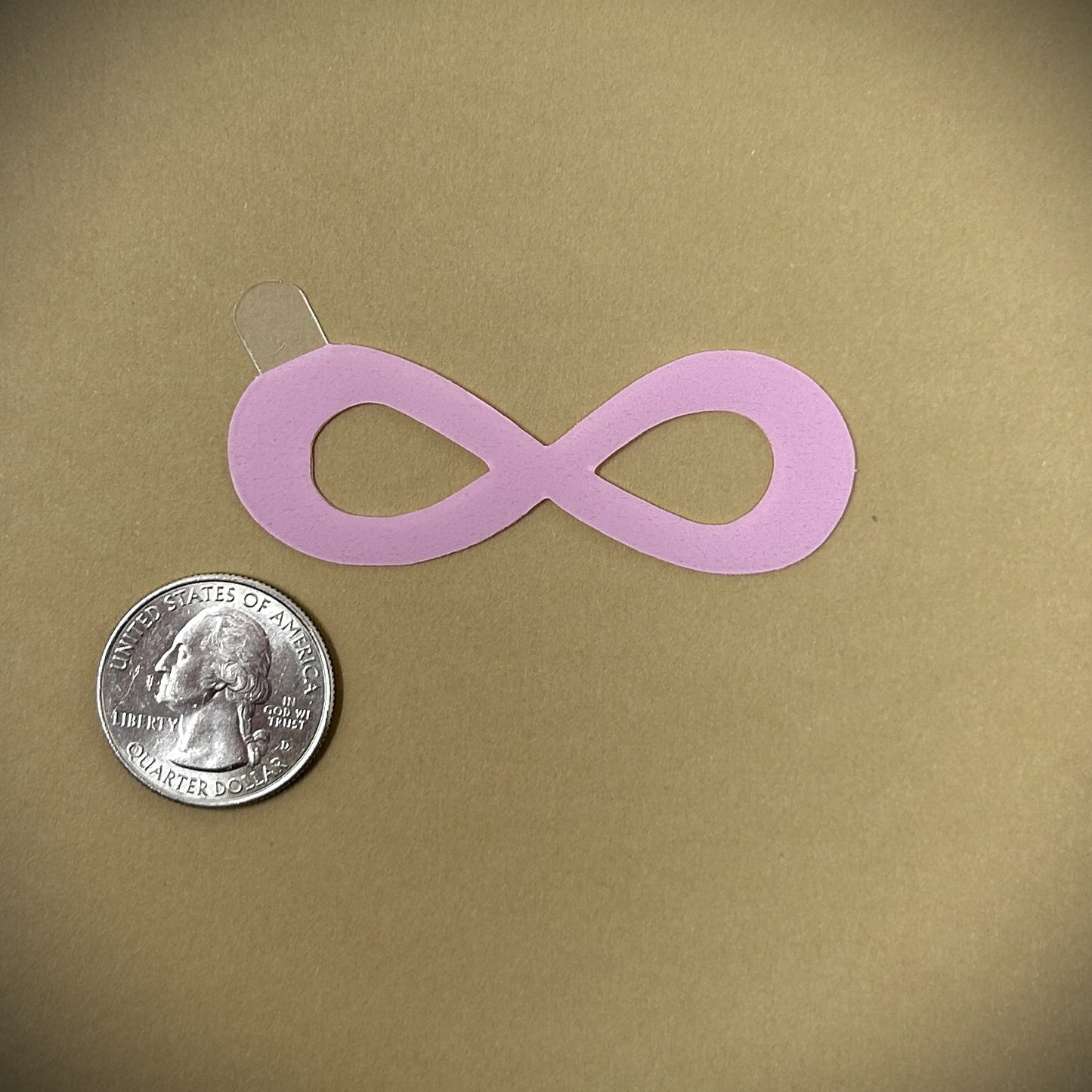 Tanning Sticker Infinity Sign Cutout