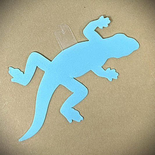 Tanning Sticker Lizard Cutout