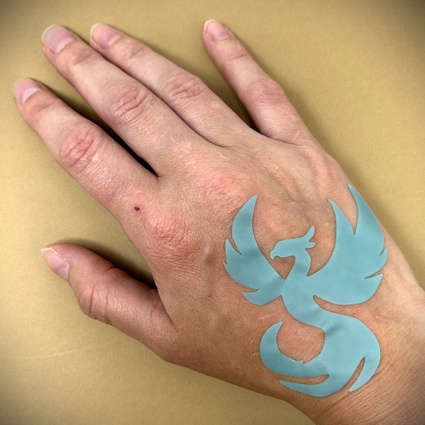 Tanning Sticker Phoenix Cutout