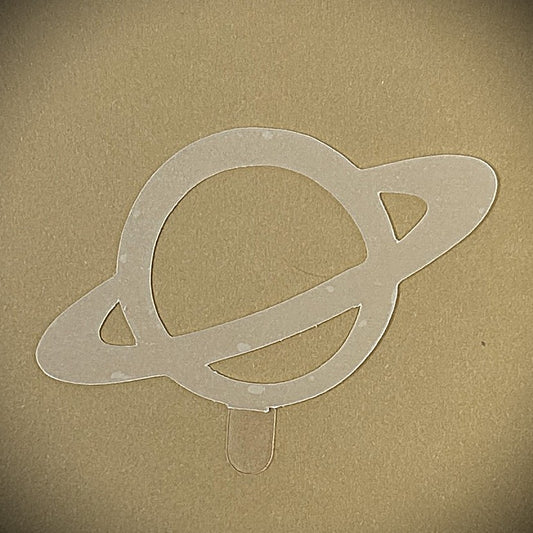 Tanning Sticker Saturn Cutout