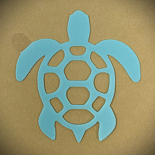 Tanning Sticker Sea Turtle Cutout