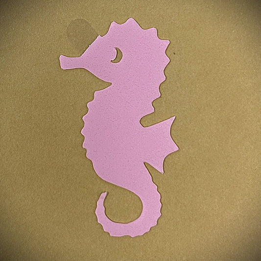 Tanning Sticker Seahorse Cutout
