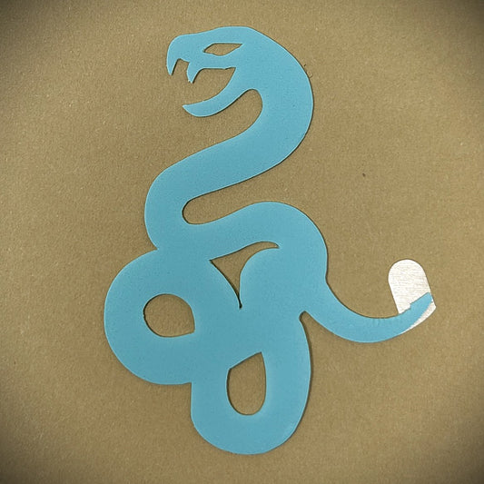 Tanning Sticker Snake Cutout