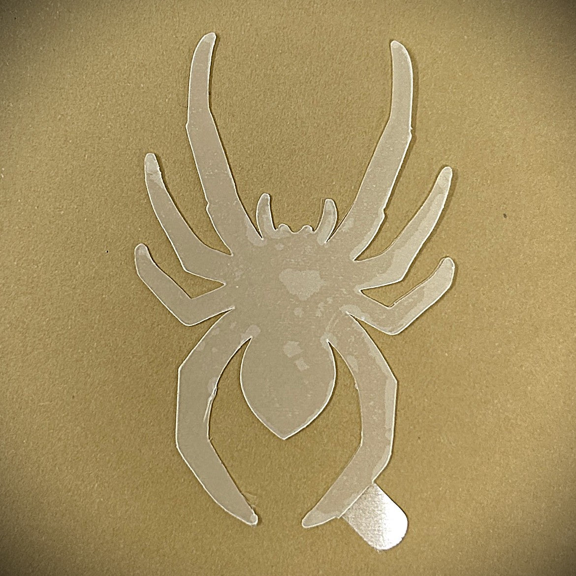 Tanning Sticker Spider Cutout