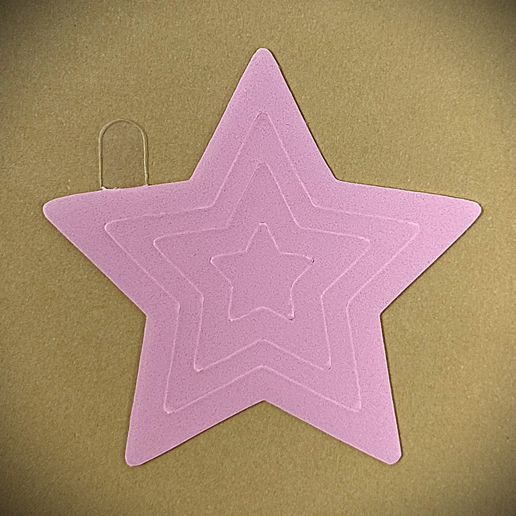 Tanning Sticker Star Cutout