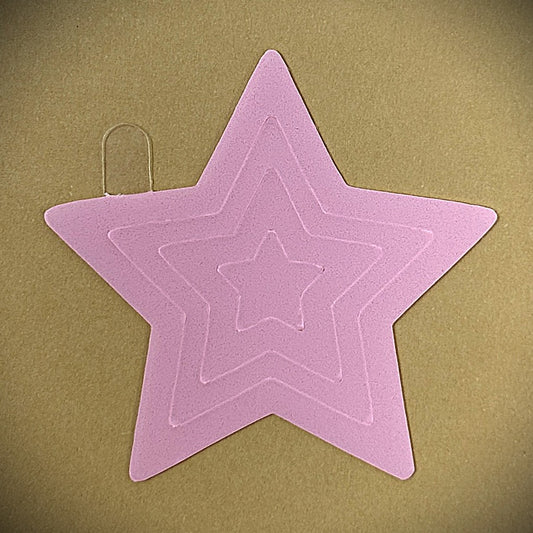 Tanning Sticker Star Cutout