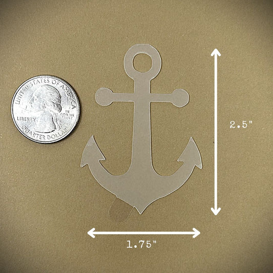 Tanning Sticker Anchor Cutout