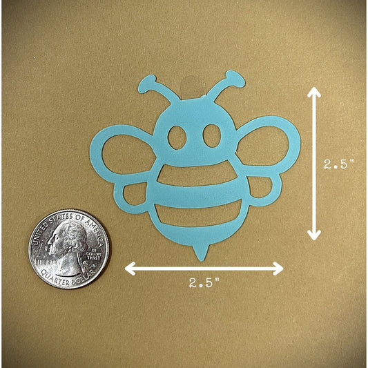 Tanning Sticker Bumble Bee Cutout