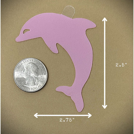 Tanning Sticker Dolphin Cutout