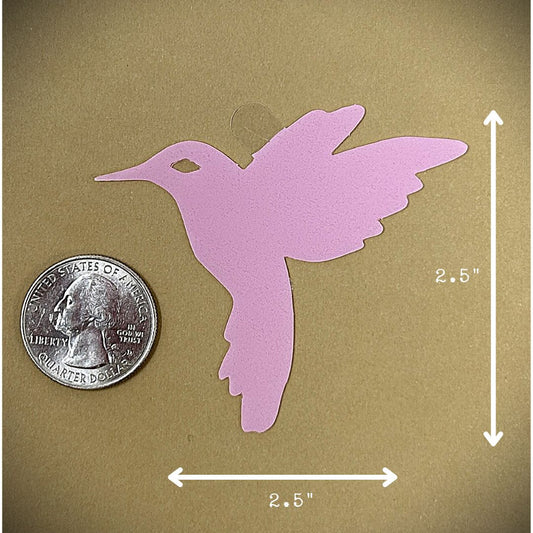 Tanning Sticker Hummingbird Cutout