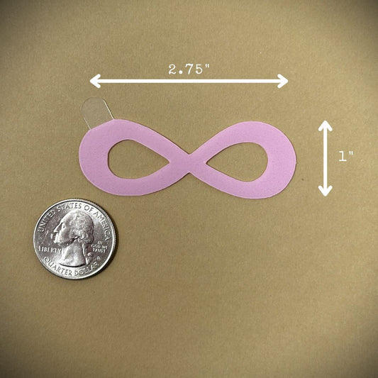 Tanning Sticker Infinity Sign Cutout