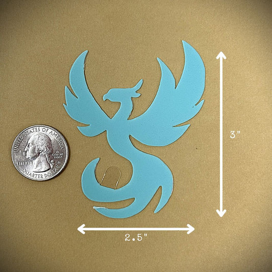 Tanning Sticker Phoenix Cutout