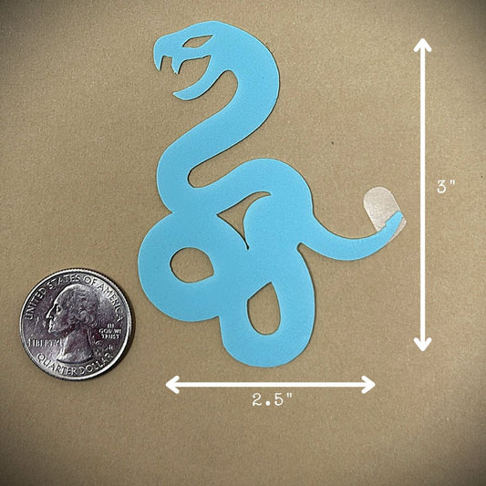 Tanning Sticker Snake Cutout
