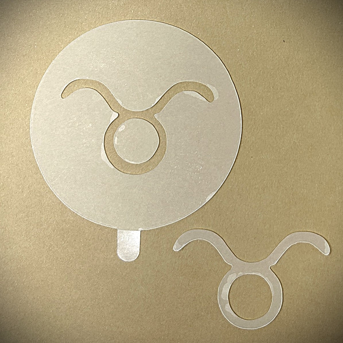Tanning Sticker Taurus Cutout