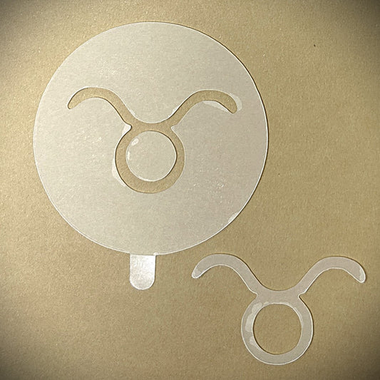 Tanning Sticker Taurus Cutout