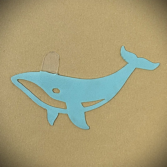 Tanning Sticker Whale Cutout