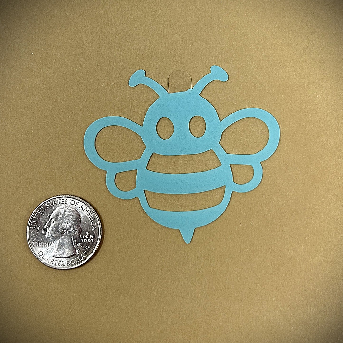 Tanning Sticker Bumble Bee Cutout