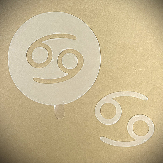 Tanning Sticker Cancer Cutout