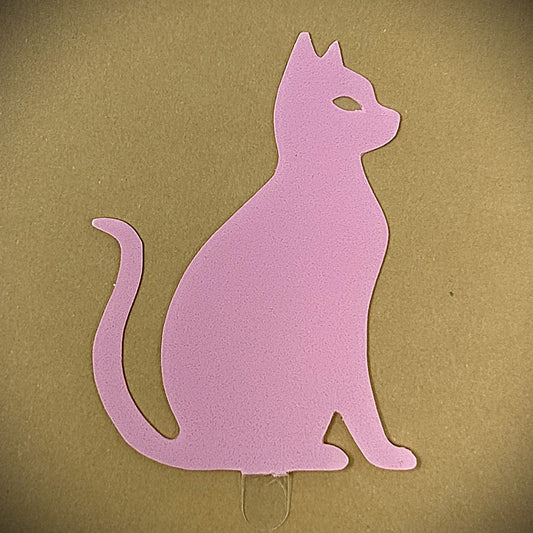 Tanning Sticker Cat Cutout