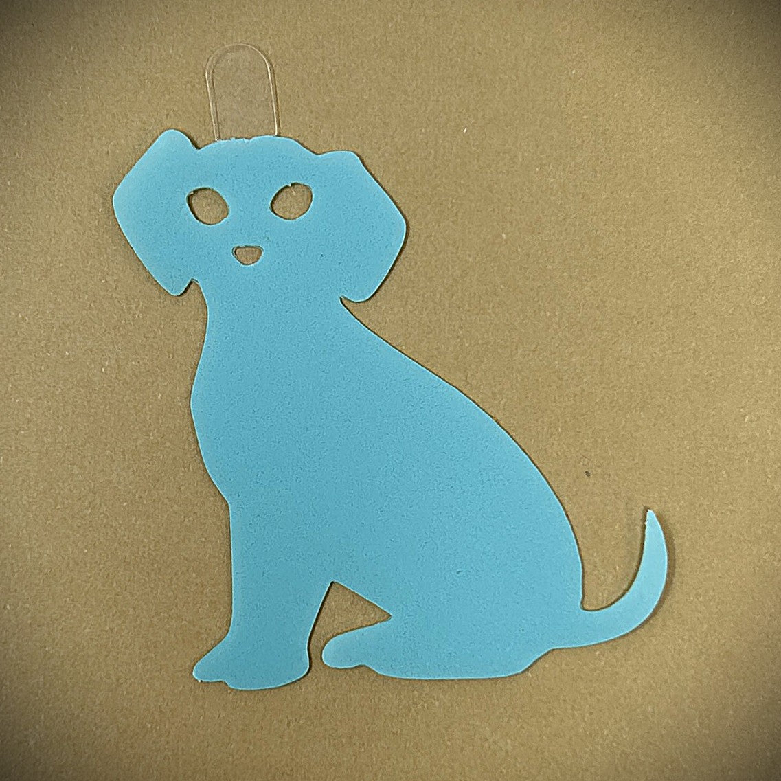 Tanning Sticker Dog Cutout
