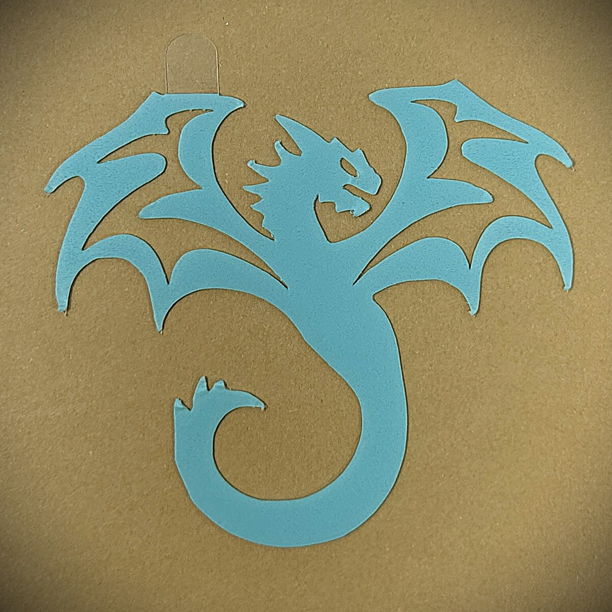 Tanning Sticker Dragon Cutout