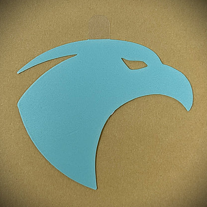 Tanning Sticker Falcon Head Cutout