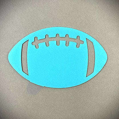 Tanning Sticker Football Cutout