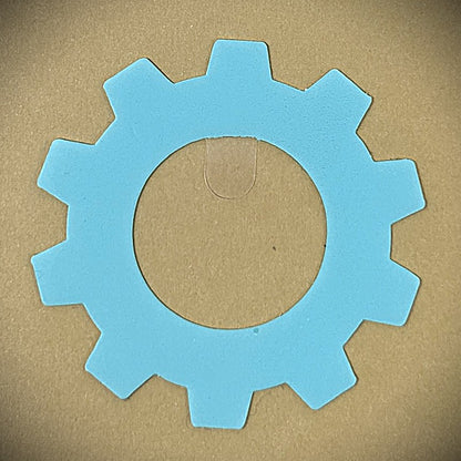 Tanning Sticker Gear Cutout