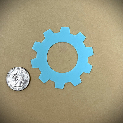 Tanning Sticker Gear Cutout