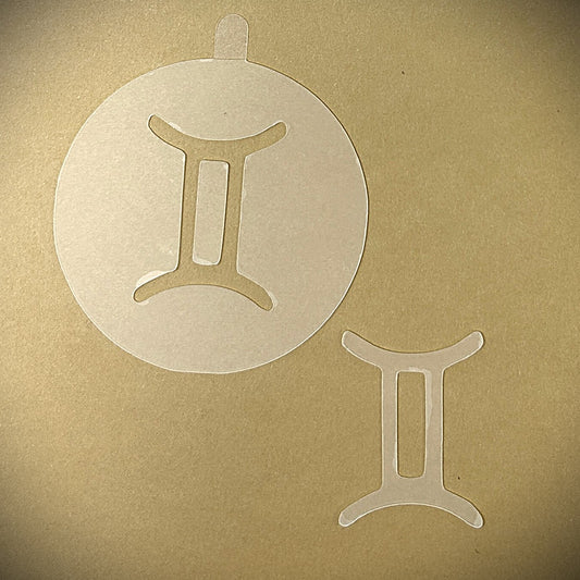 Tanning Sticker Gemini Cutout