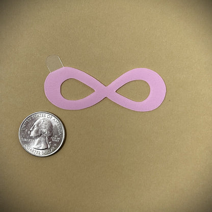 Tanning Sticker Infinity Sign Cutout