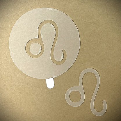 Tanning Sticker Leo Cutout