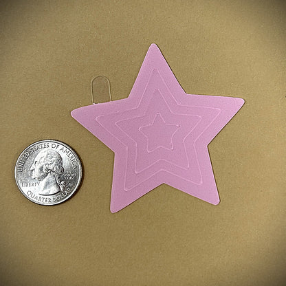 Tanning Sticker Star Cutout