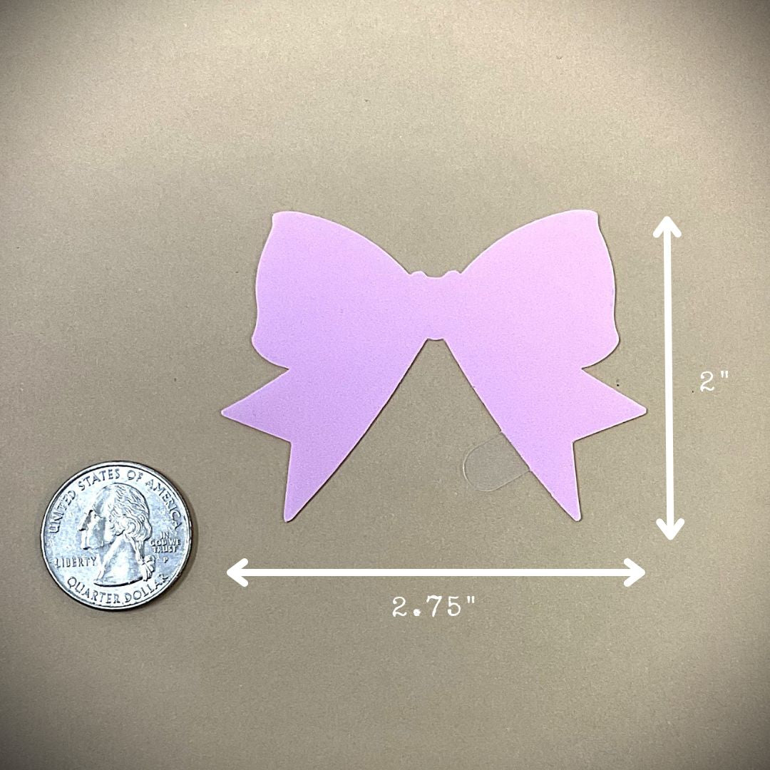 Tanning Sticker Bow Cutout