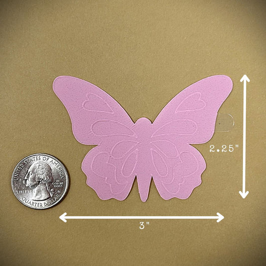 Tanning Sticker Butterfly Cutout