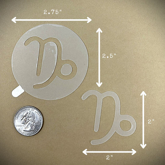 Tanning Sticker Capricorn Cutout