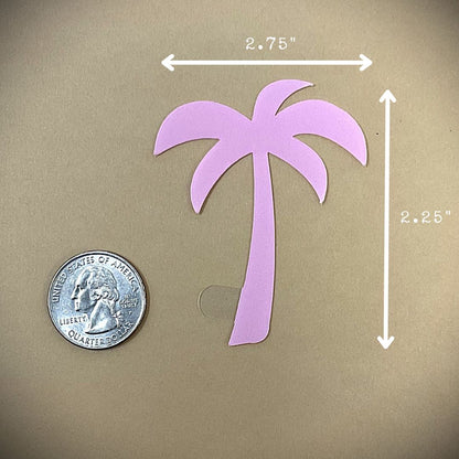 Tanning Sticker Palm Tree Cutout